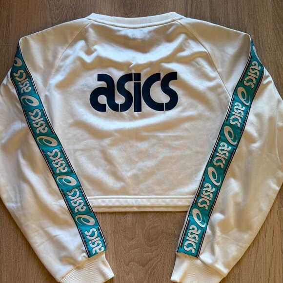 Asics Long Sleeve Crop Top - Size M - Picture 3 of 5